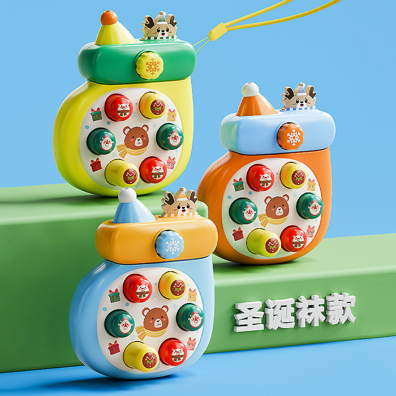 Toy anti-stress "Gopher", whistle for boys and girls, anti-stress, early education