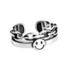 Retro ring, adjustable chain suitable for men and women, European style, wholesale