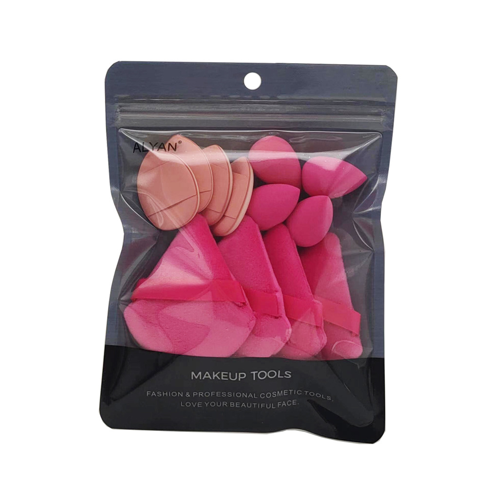 143g Weight Makeup Puff Makeup Tools Types 1 Set Quantity Sponge Material Solid Color Pattern Simple Style Style Simple Style Solid Color Sponge Makeup Puff 1 Set 4