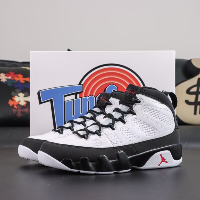 Cross-border overseas version 1:1 top-layer genuine leather AJ9 OG model practical basketball shoes with soft ankle protection replica