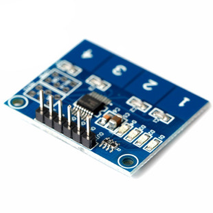 TTP224 4-way Capacitive Touch Switch Digital Touch Sensor Module
