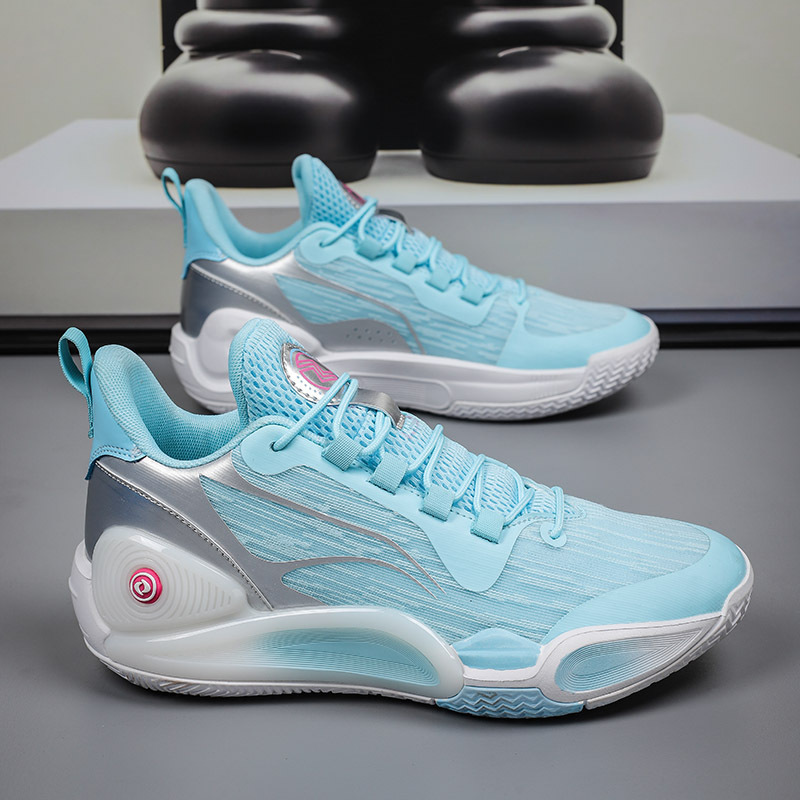 2025 New Cross-Border Mesh Couple Basketball Shoes Cement Floor Men and Women Same Style Casual Sports Shoes Dropshipping