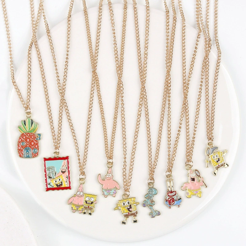 Трансграничное мультипликационное ожерелье Супер Мэри Аниме Кулон Одекор