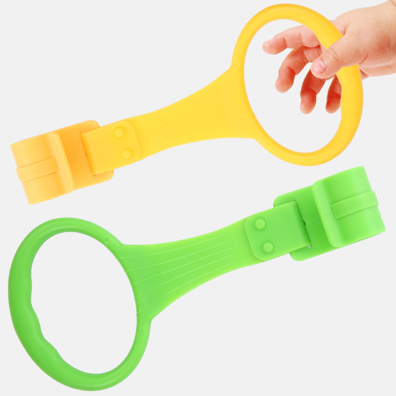 Anillo de tracción manual ajustable para vallas para niños, anillo de suspensión para bebés de pie, cama de gimnasio, valla, ejercicio de fuerza del brazo