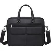 Capacious handheld leather universal bag strap, one-shoulder bag, genuine leather