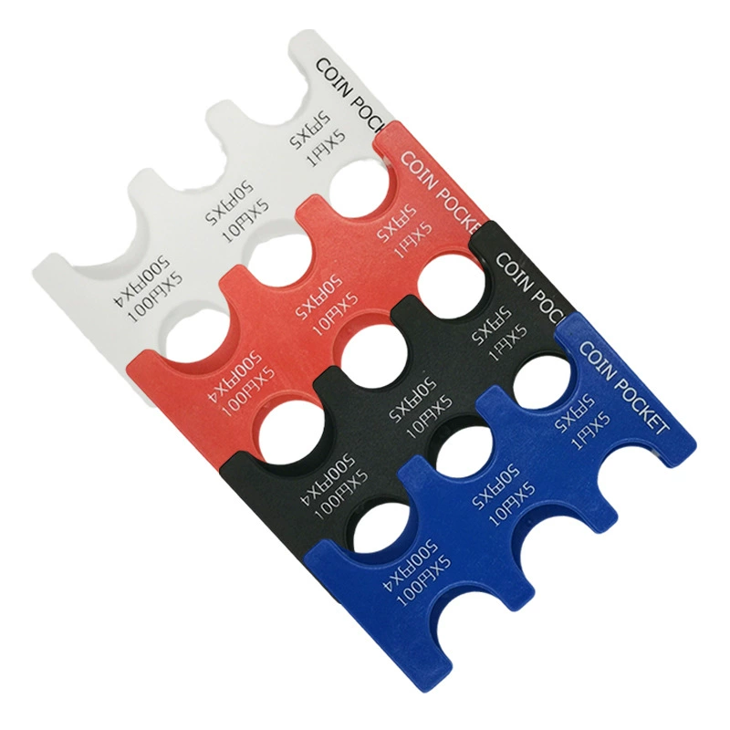 Материал ABS yen, коробка для хранения монет, портативный ящик для хранения мелочи, многофункциональный зажим для путешествий и дома