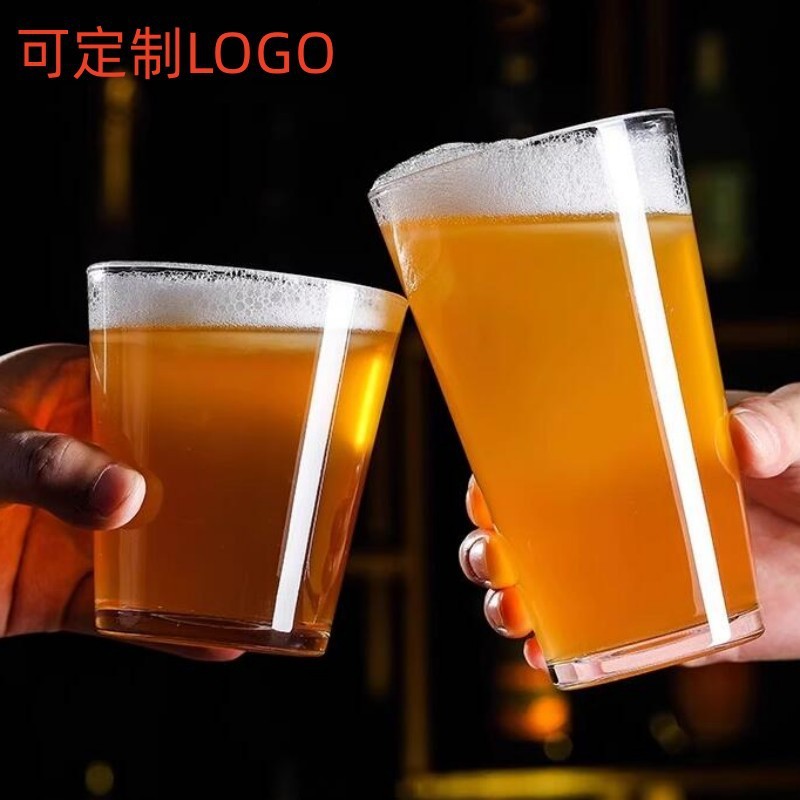 アメリカンワイドマウスピアソンビールカップ、パブ業務用大型透明生ビールカップ、家庭用小型クラフトビールカップ|undefined