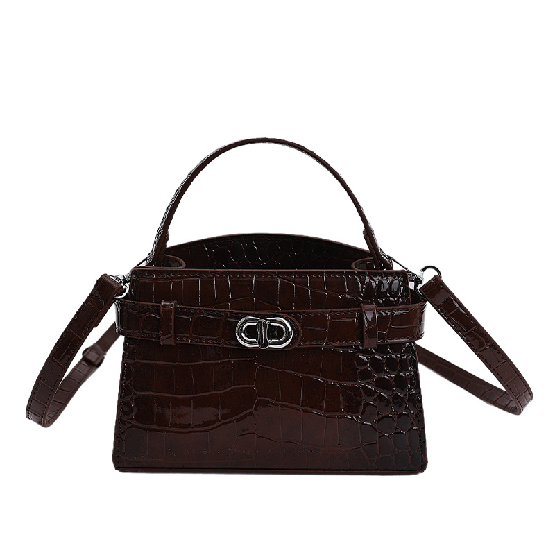 Nicho de diseño de cocodrilo portátil bolso Kylie mujer 2026 nuevo cross-border alta sensación lujosa ligera exquisita mochila