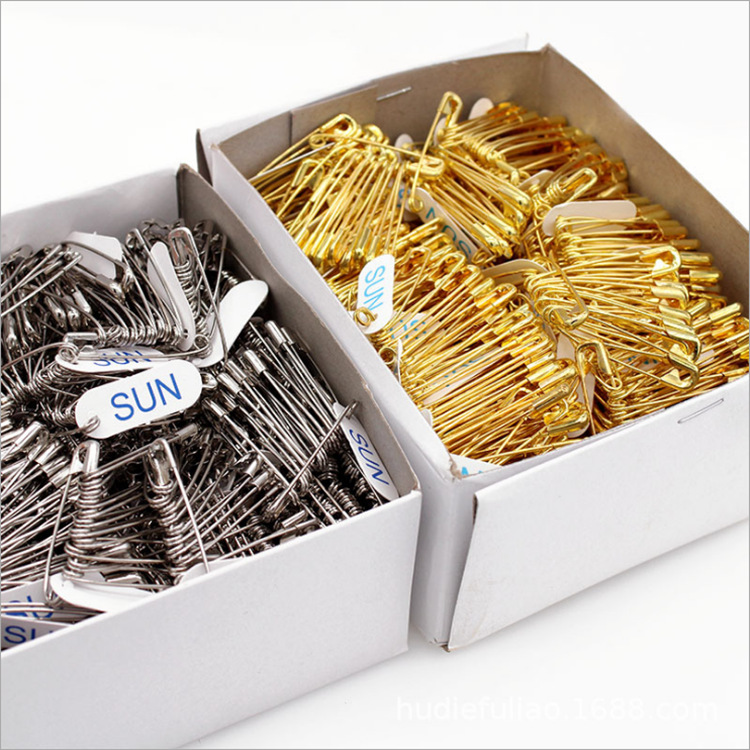 SUN high strength, high hardness and extremely hard safety pin thick stainless steel wire safety pin