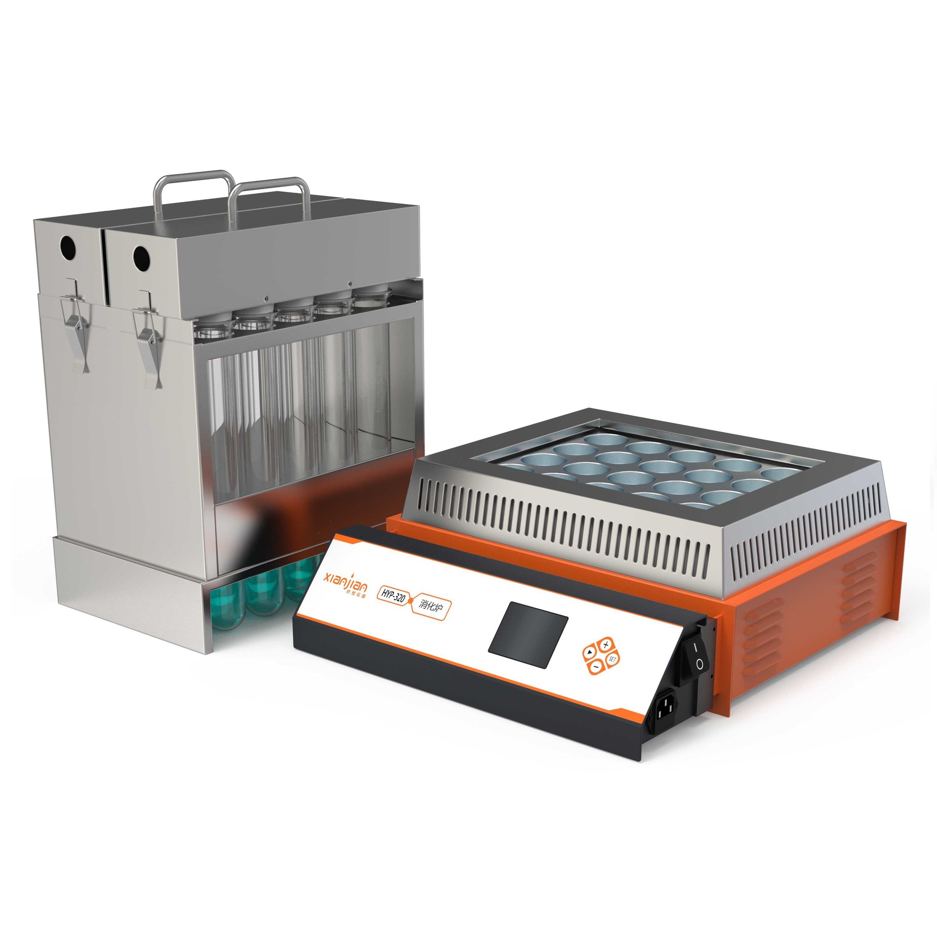 【上海纤检】HYP-320凯氏定氮仪/20孔智能消化炉/室温～450℃