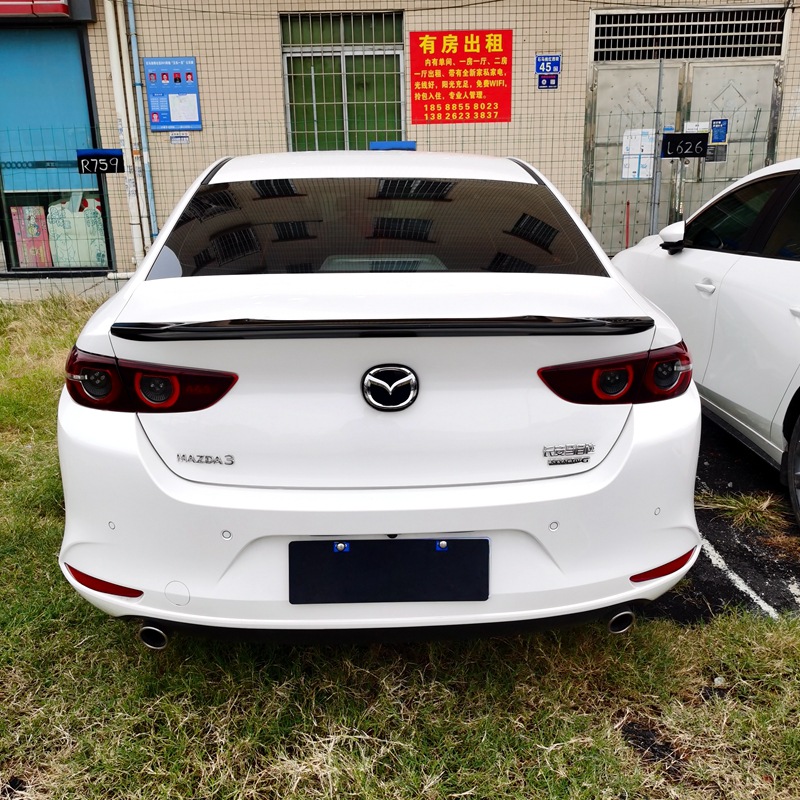 Suitable for 2020-2024 Mazda 3 New Angkesela Rear Wing Next Generation Mazda 3 Blade Model