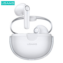 USAMS 冰果無線藍牙耳機 透明冰感殼TWS雙耳半入耳式耳機指紋觸控