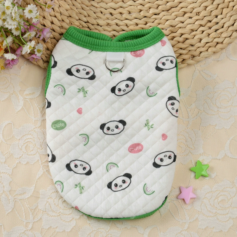 2023 новая осенняя одежда для домашних животных плюшевая собака осенне-зимняя маленькая собака Медведь теплый хлопковый костюм одежда