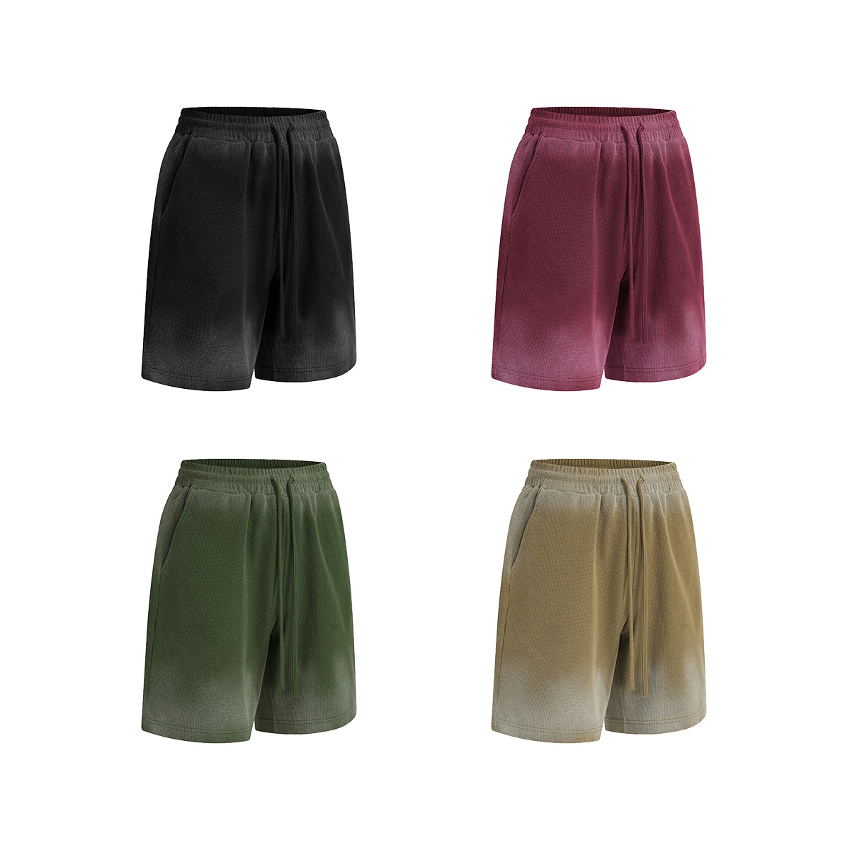 2026 nuevos productos estadounidenses de marca de moda lavados de agua para hacer viejos pantalones cortos de hombre de verano delgados pantalones cortos de moda deportivos casuales para hombres