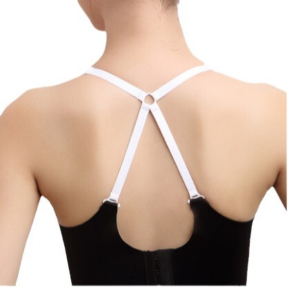 O-ring beauty back cross shoulder straps bra straps bra straps bra straps thin non-slip straps invisible shoulder straps
