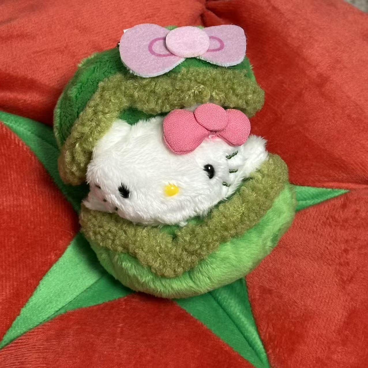 Amor hellokitty muñeca colgante llavero colgante bolsas de regalo bolsas de peluche lindo muñeca colgante lindo