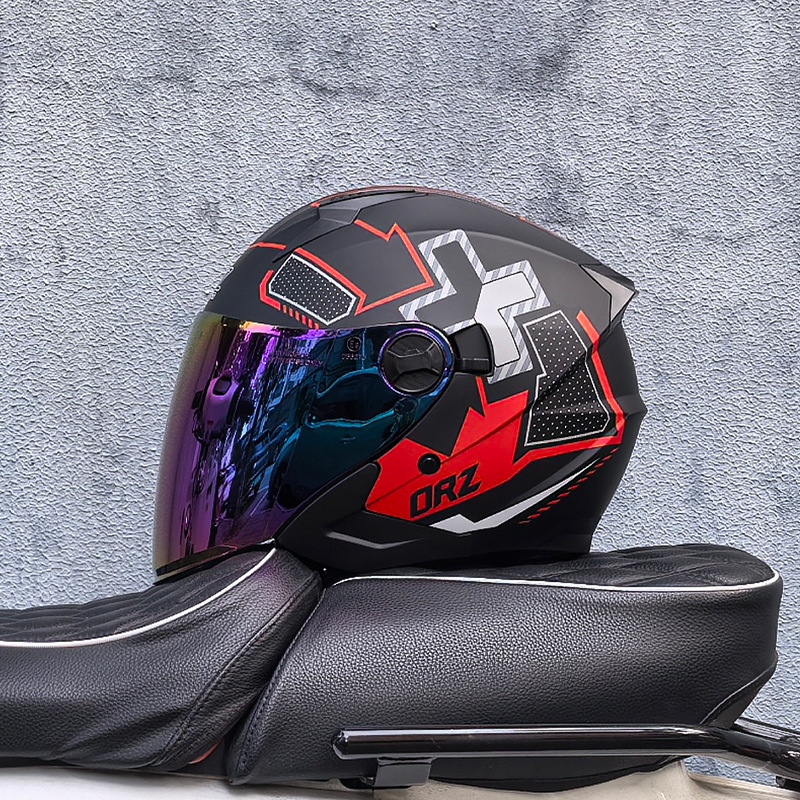 Juego rojo con chapado en color