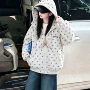 冬季连帽女童加厚上衣