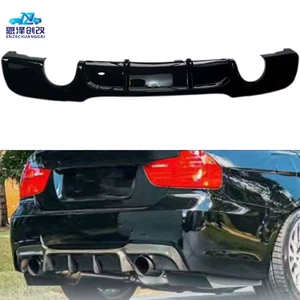 Suitable for BMW 3 series rear lip E90 modified MP without lights bilateral single-output rear lip rear spoiler small surround kit