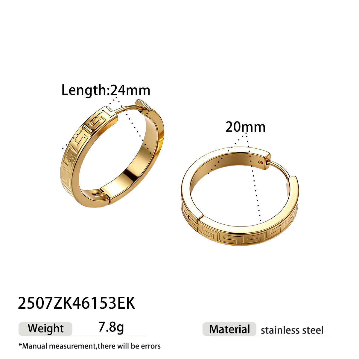 TENA Europa y América pendientes de acero inoxidable vacaciones nicho de diseño de textura de acero de titanio ligero lujo de alta calidad joyas para los oídos