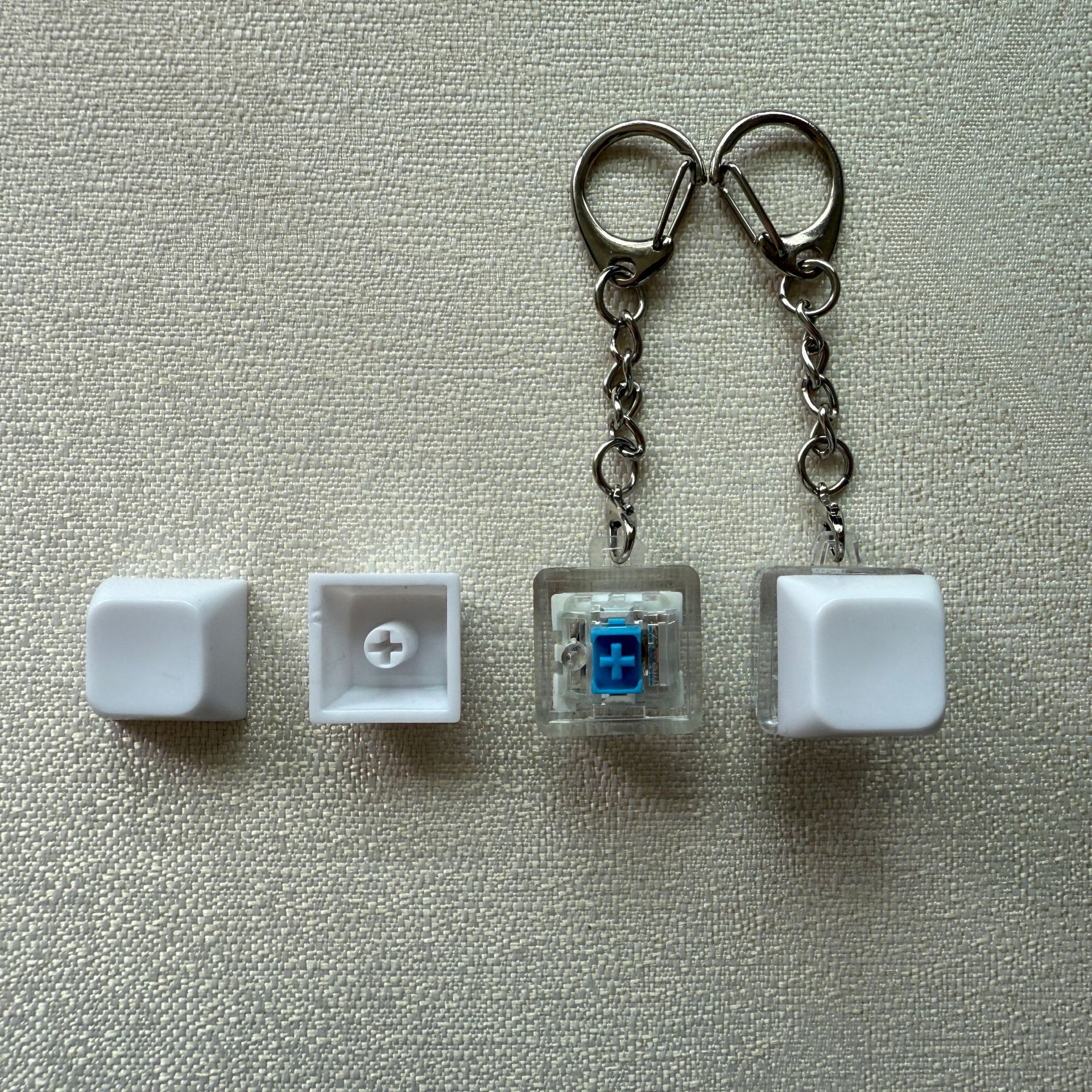 Pequeña cadena d transparente de un solo clic 9