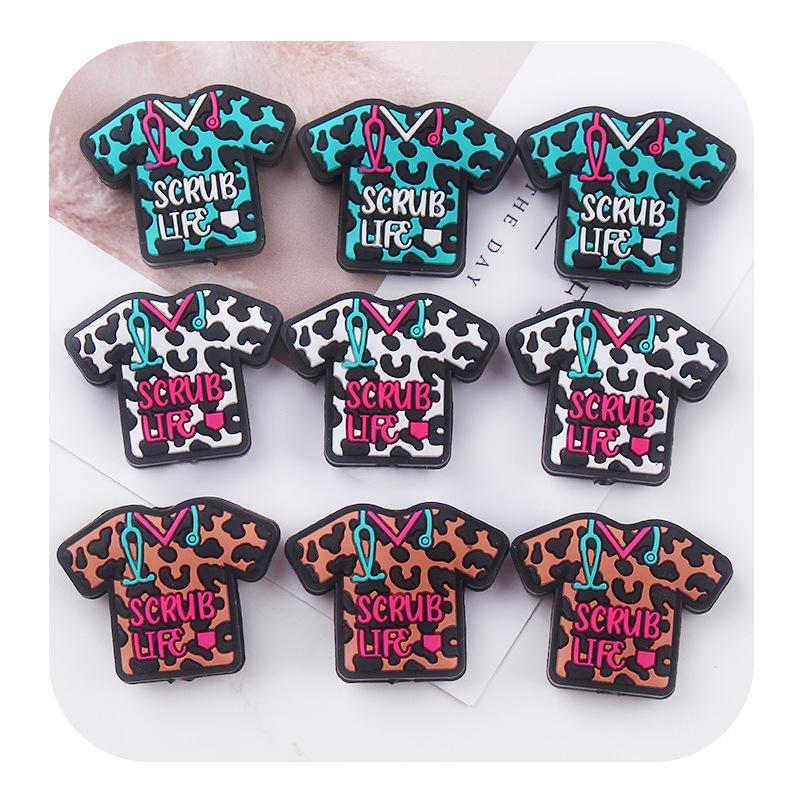 Productos creativos para bebés DIY dibujos animados ropa de enfermería joyas de silicona pezón cadena de dientes molares accesorios de pulsera de diente