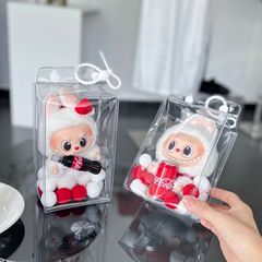 Labubu コカ・コーラ ベビーウォーキングバッグ 透明 PVC パインバッグ Labubu フロント高エネルギープロテクターシェル収納バッグ