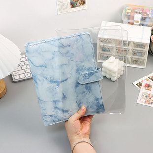 Transparent PVC book cover high transparent protective cover hand book transparent book cover A5 A6 anti-dirty dustproof book cover cover