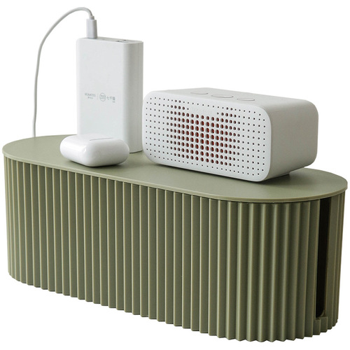 Line organiser, power strip storage box, cable management, outlet organizer, power strip tidy, power supply cable tidy, cable management solution, decorative cable organizer