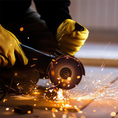 羊皮電焊防護花園工作搬運手套戶外騎行運動手套勞保手套廠家直銷