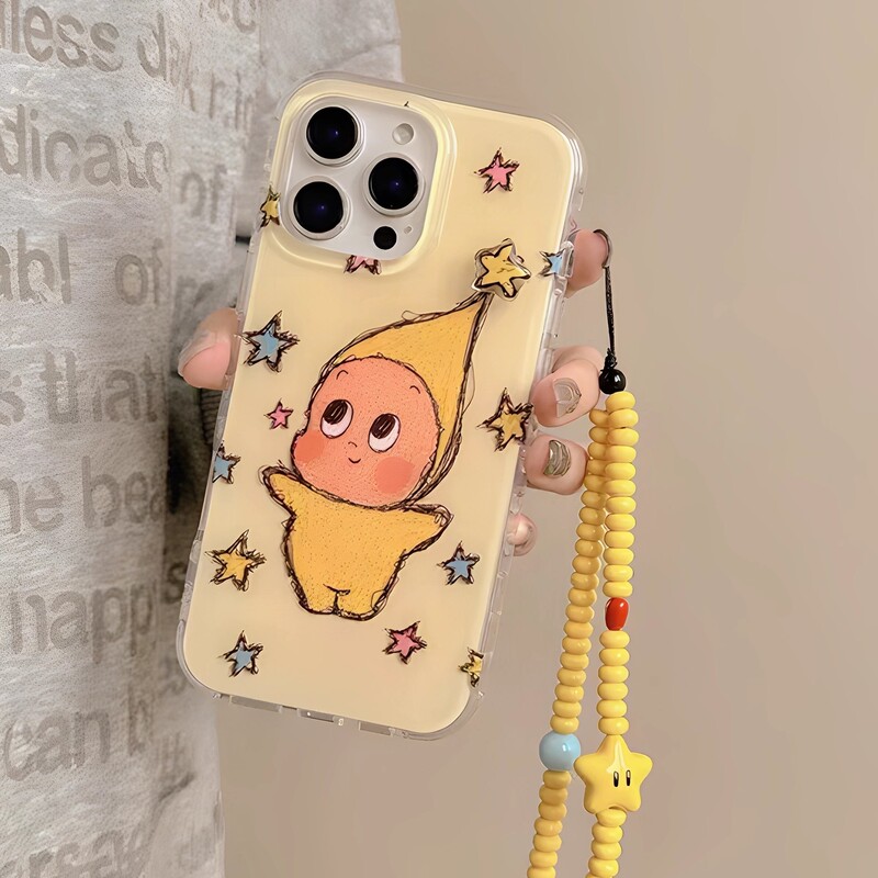 Rotating Star Man Suitable for Iphone17 Mobile Phone Case 16Pro Apple 15Promaximd Double Layer Imd14/13 Rotating Star Man Suitable for Iphone17 Mobile Phone Case 16Pro Apple 15Promaximd Double Layer Imd14/13