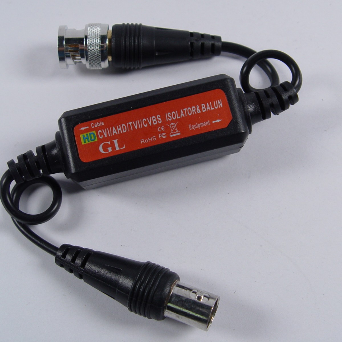 HD-CVI/AHD/TVI模拟高清带滤波型接地隔离器