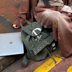 韓国の大衆ブランドmatin kimの新しい革の両肩のリュックサックのひもの手提げの女性のカバンmatinkimのカバン