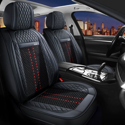 25 Years New All-Inclusive Hot Universal seat cover - black-red-standard-version-pass