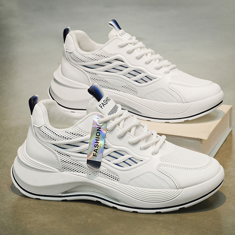 男鞋2026春季潮牌百搭休闲运动超轻跑步减震增高学生小白老爹潮鞋