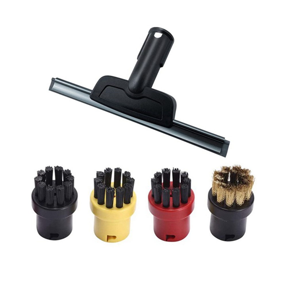 Adecuado para accesorios de vapor Karcher Kach, trapo, trapo, accesorios de vapor Karcher, cepillo redondo pequeño, cepillo de cobre