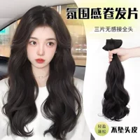 仿真发丝PA批发|耐热180℃自然假发片 1688源头工厂直供