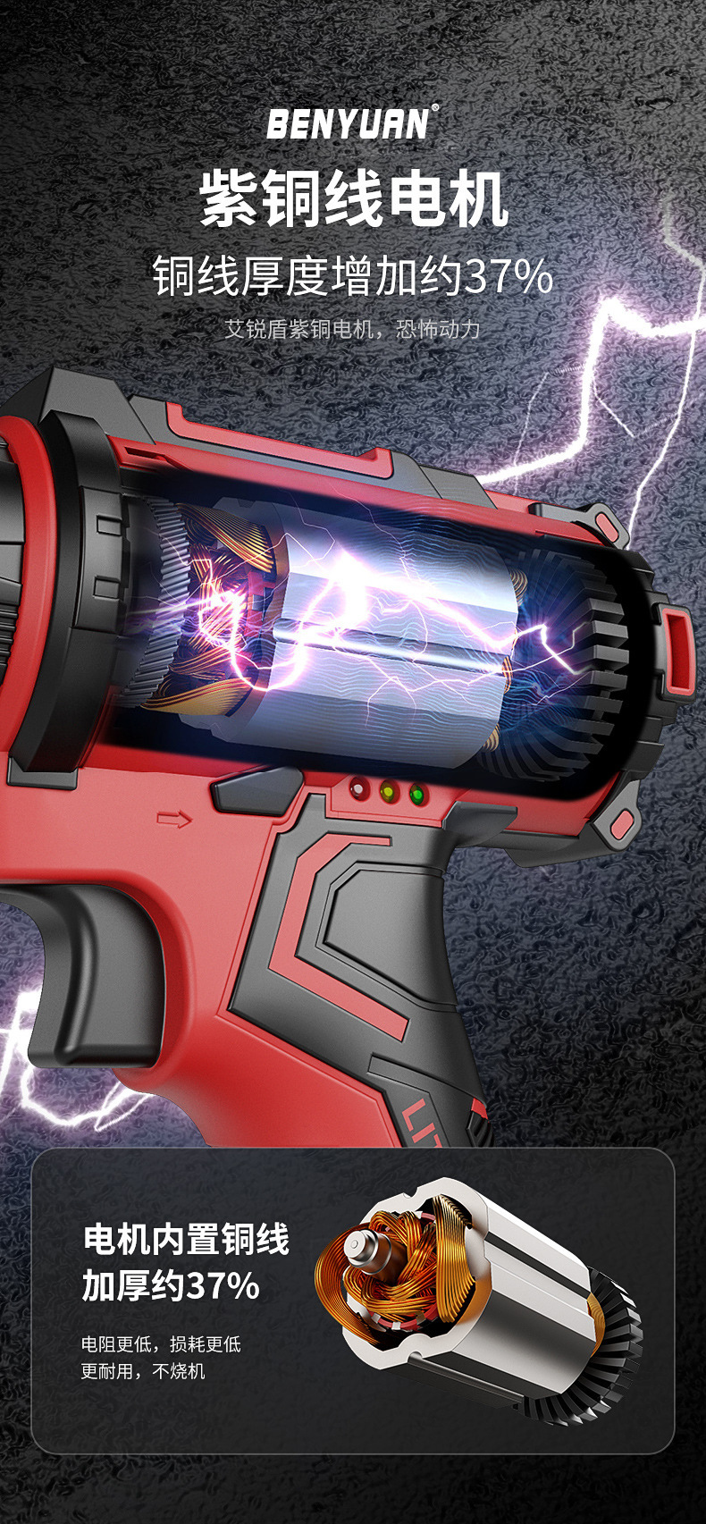 Support processing and wholesale foreign trade home electric screwdriver impact drill hand drill tool lithium electric drill set combination