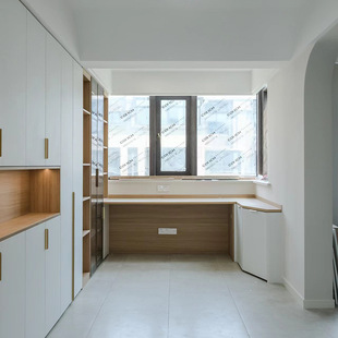 Whole House Customization Whole House Furniture Customization Bedroom Wardrobe Cloakroom Modern Simple Customization Multi-Layer Board Cabinet