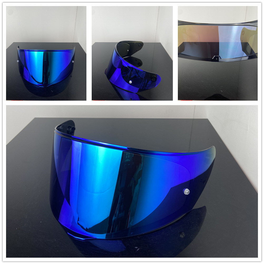 Ff320 Electroplated Helmet Lenses Are Suitable for Ff328, Ff353, Ff800 Full-Face Helmets, Providing Sun Protection, Wind Protection, and Uv Protection