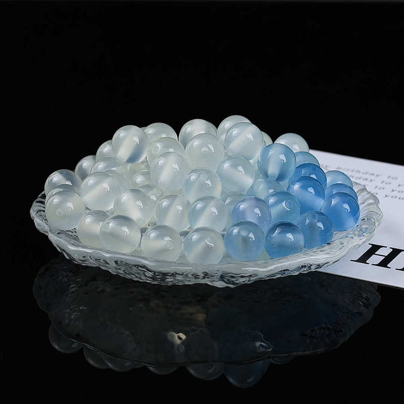 紫外线光变彩虹树脂串珠散珠子手工材料diy手链项链隔珠饰品配件|undefined