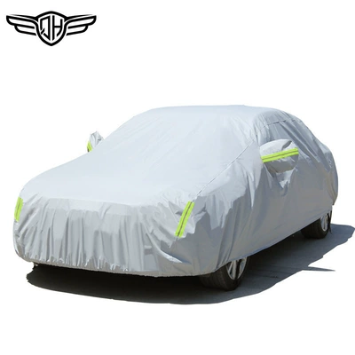In-stock full-coverage car cover, suitable for all seasons, thickened with cotton, waterproof, hail-proof, sun-blocking, and sun-protective car cover