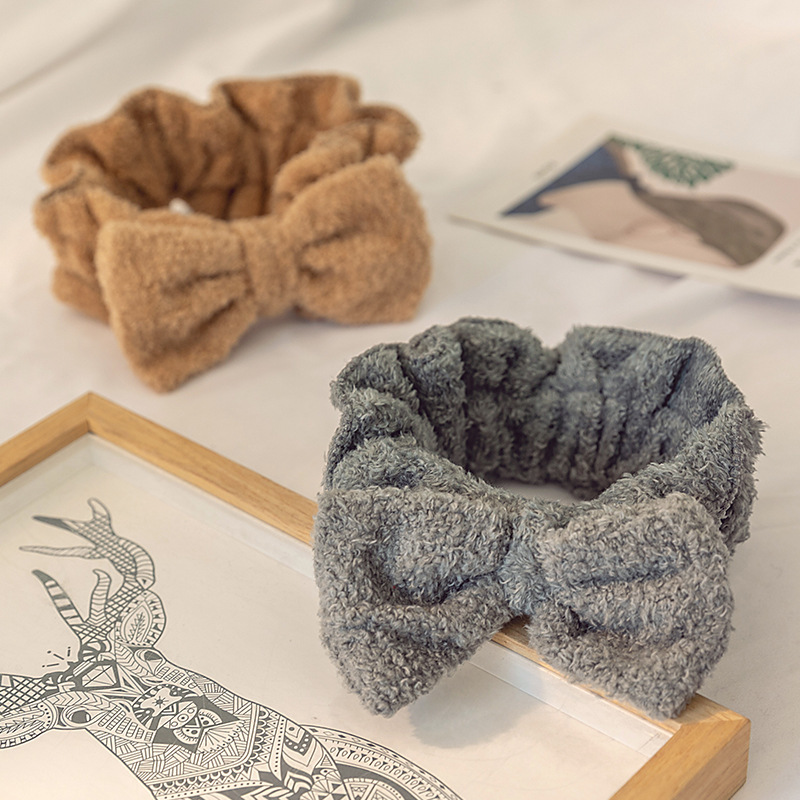 [Entrega de una pieza] Hada estudiante chica todo partido Mori Super Hada arco vapor terciopelo lavado de cara banda de pelo de ala ancha