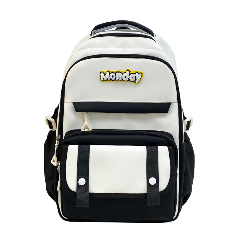 Mochila al por mayor para estudiantes de secundaria coreanos retro mochila de gran capacidad japonesa simple mochila Mori