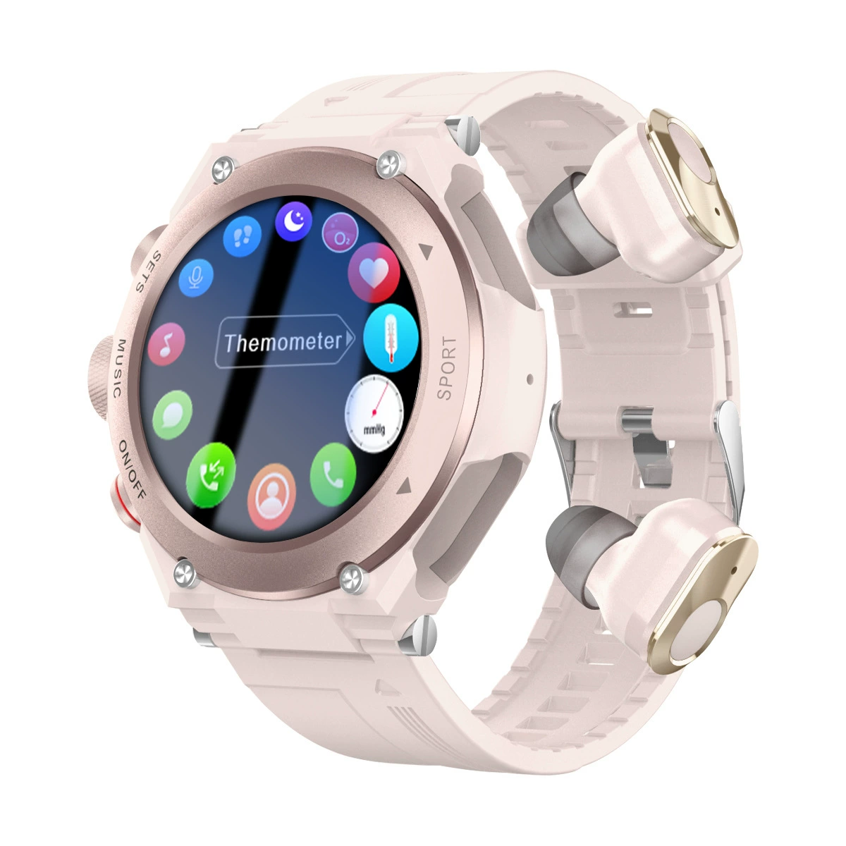 Умные часы, наушники, браслет, T92, Bluetooth, 2 в 1, отслеживает сердцебиение