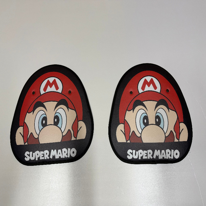 Car Anti-Kick Pad Mario Cartoon Creative Children's Backseat Protector