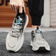 Mesh sports shoes for men's spring and summer 2024 new breathable men's shoes, casual dad shoes, student Lycra trendy shoes for men