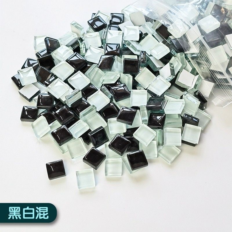 混色1200粒1公斤水晶马赛克贴片1千克1厘米小颗粒手工亲子1KG特卖|undefined