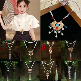 发簪;发夹;长款项链