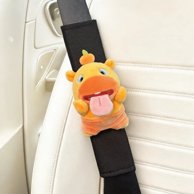 Capybara Lulu Car Seatbelt Seat belt shoulder pad - authentic-tongue-dudu-ice-silk-shoulder-pads